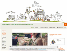 Tablet Screenshot of floreslaplaza.com